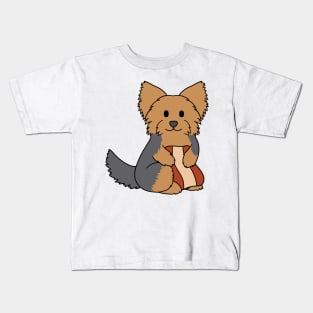 Yorkshire Terrier Bacon Kids T-Shirt